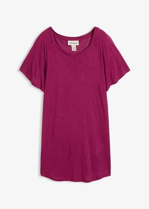 Topp i flammegarn med vingeermer, bonprix