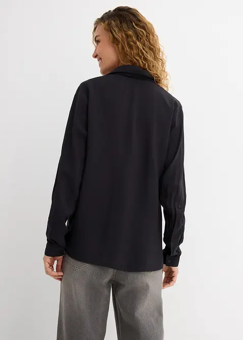 Bluse i lett viskose, bonprix