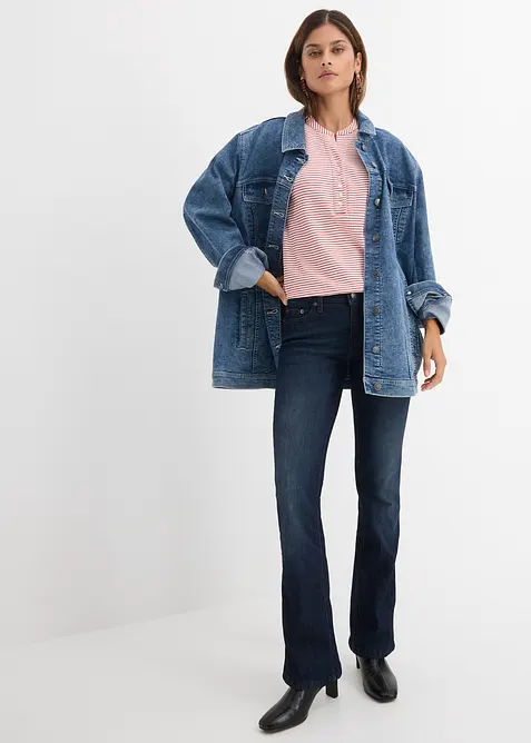 Bootcut-jeans Mid Waist, Stretch, bonprix