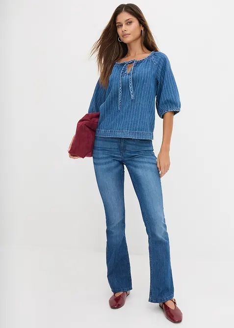 Bootcut-jeans Mid Waist, Stretch, bonprix
