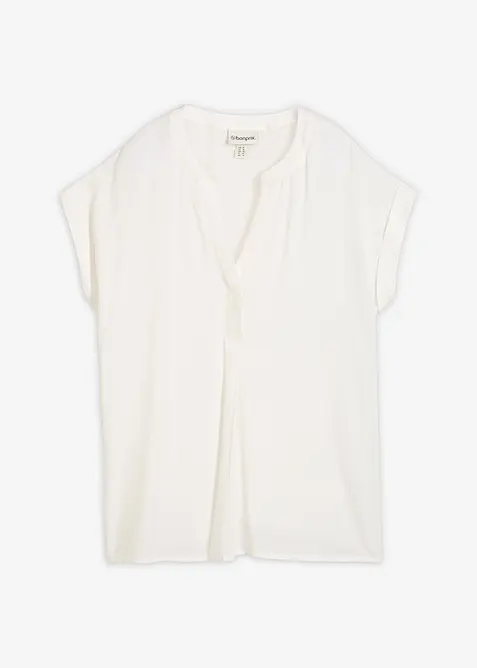 Bluse i 100% viskose, bonprix