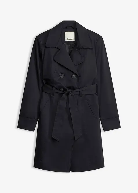 Trenchcoat i bomull, bonprix