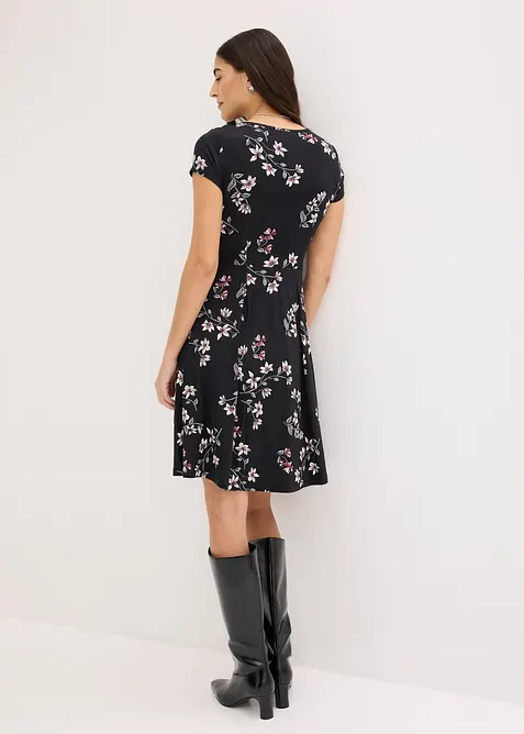 Jerseykjole i viskosemiks, bonprix