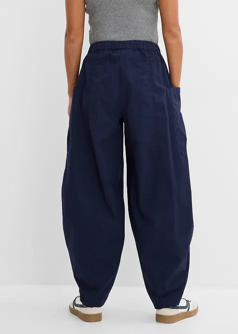 Twillbukse i elastisk bomullsmiks, bonprix