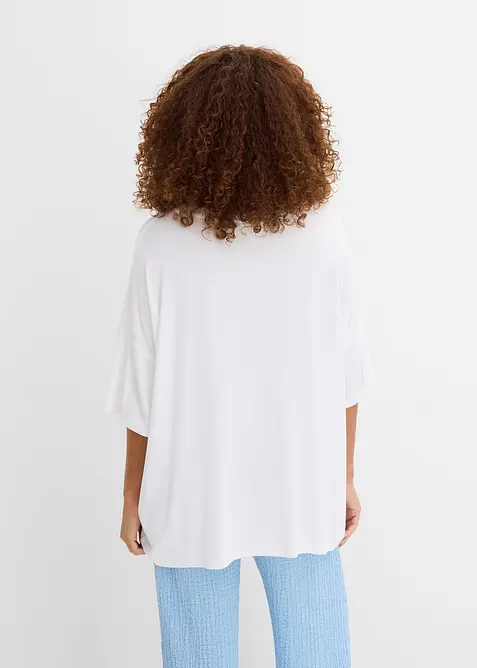 Lett oversized topp av lett viskose, bonprix