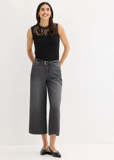 Singlet i myk viskosemiks, bonprix