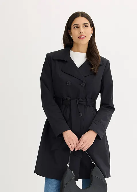 Trenchcoat i bomull, bonprix