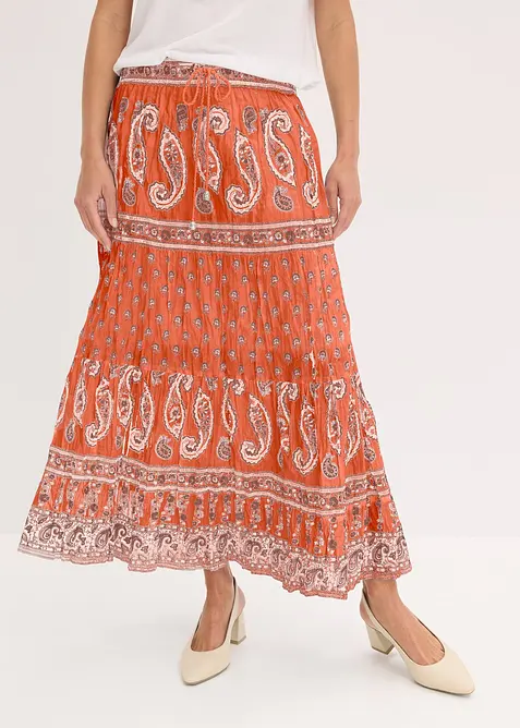 Maxiskj&oslash;rt i 100% bomull, bonprix