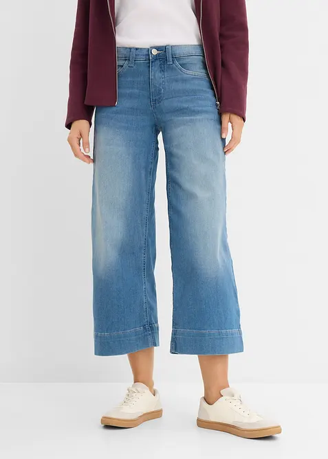 7/8-culotte i ultrasoft denim, bonprix