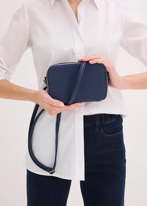 Mini-skulderveske med avtagbar skulderrem, bonprix