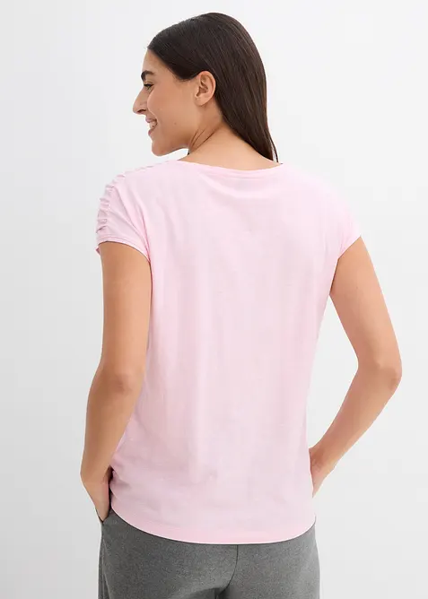 Topp i boxy-modell, kortermet, bonprix