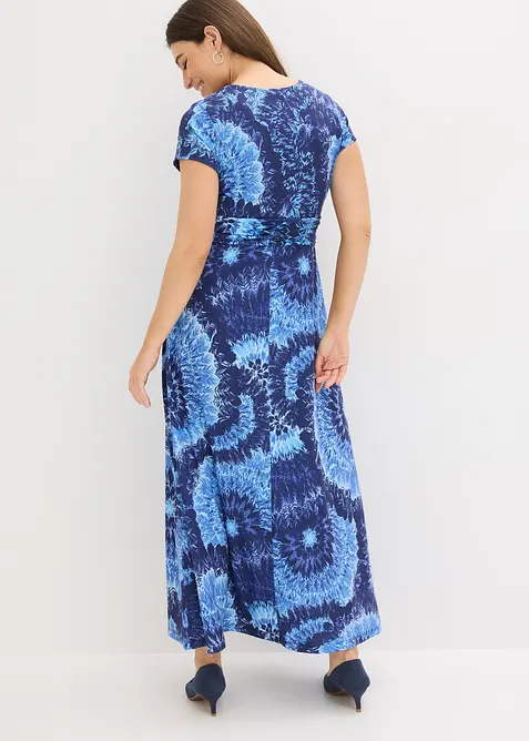 M&oslash;nstret maxikjole i jersey, bonprix