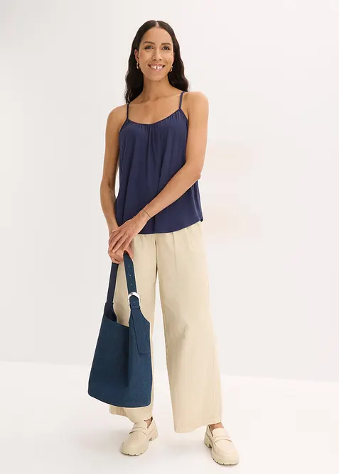 Stroppetopp i lett viskose, bonprix