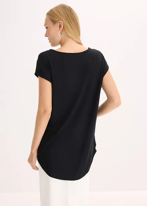 M&oslash;nstret topp i myk viskosemiks, bonprix