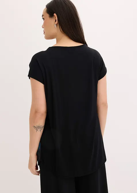 M&oslash;nstret topp i myk viskosemiks, bonprix