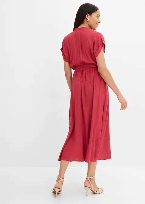 Skjortekjole i lett viskose, bonprix