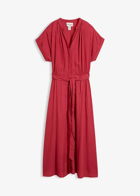 Skjortekjole i lett viskose, bonprix