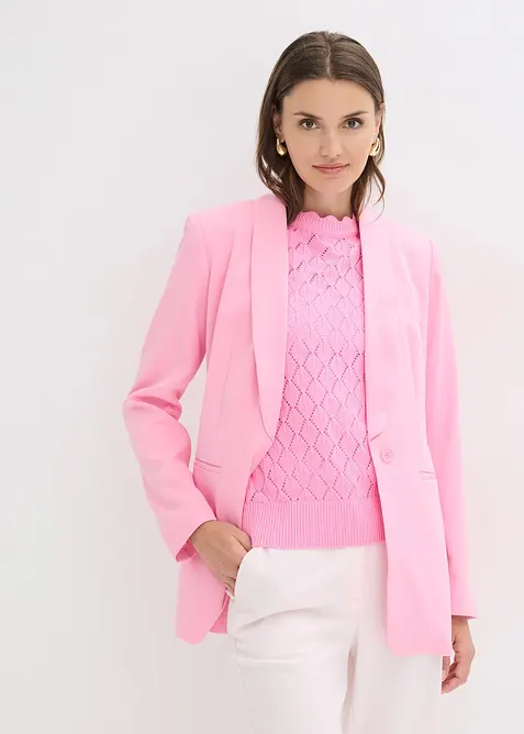 Blazer med knytebelte, bonprix