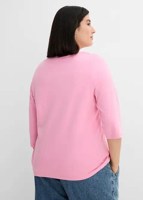 Topp i formstabil, 100% &oslash;kologisk bomull, bonprix