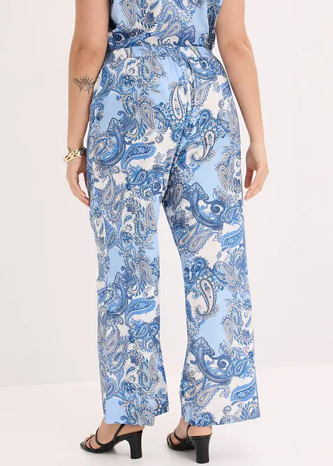 M&oslash;nstret bukse i lett viskose, bonprix