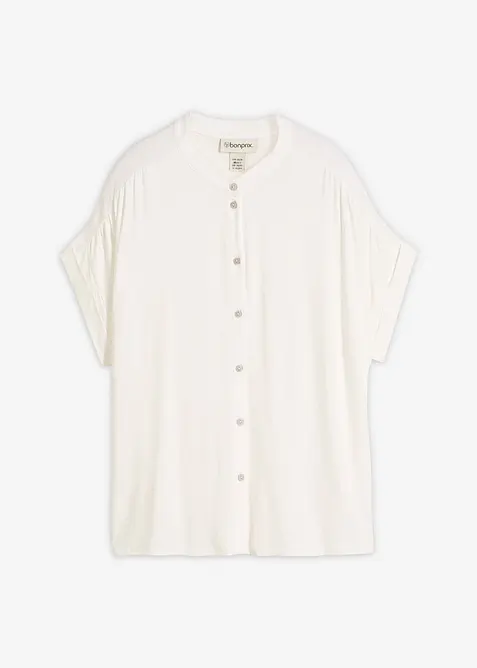 Trikotbluse i myk viskosemiks, bonprix