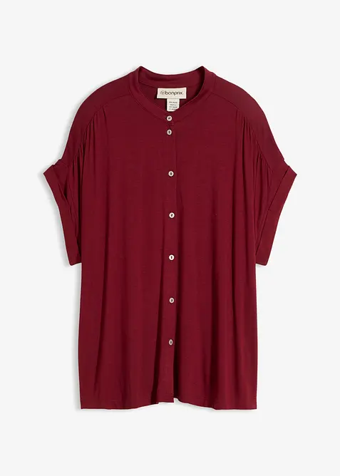 Trikotbluse i myk viskosemiks, bonprix