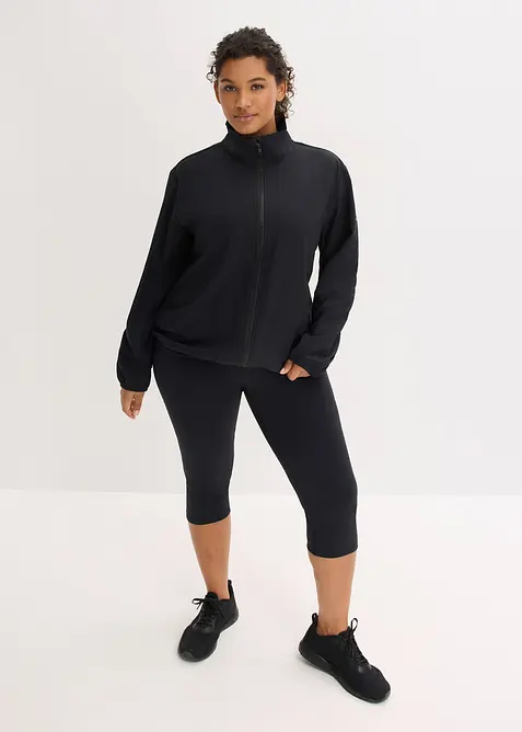 Lett treningsjakke, hurtigt&oslash;rkende, bonprix