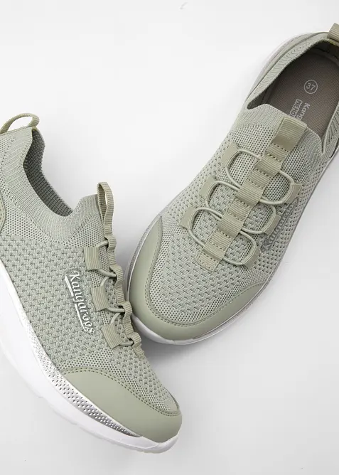 Komfortable, slip-in sneakers med memoryskum fra Kangaroos, Kangaroos