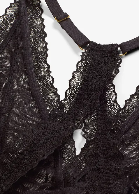 Body uten spiler med nydelige blonder, bonprix