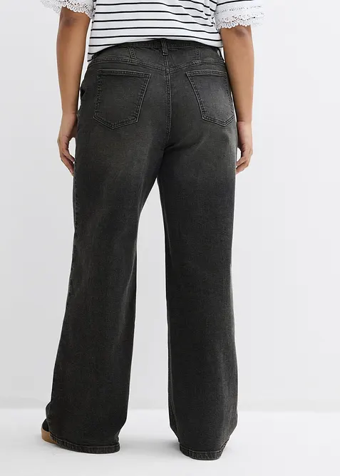Straight-jeans Loose fit, High Waist, bonprix
