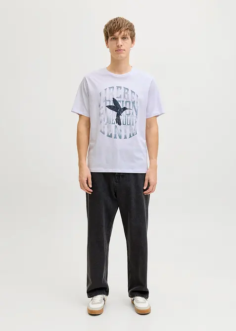 JJ REBEL-T-skjorte i 100% bomull, JJ REBEL