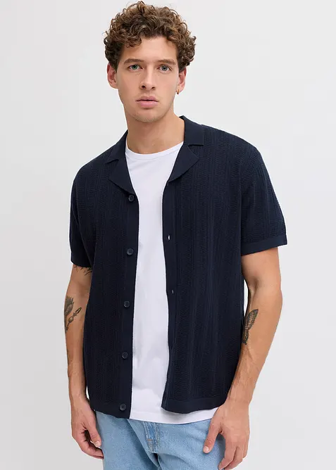 JJ REBEL-strikket poloskjorte, JJ REBEL