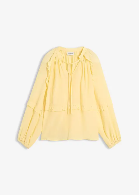 Tunika med silke, bonprix