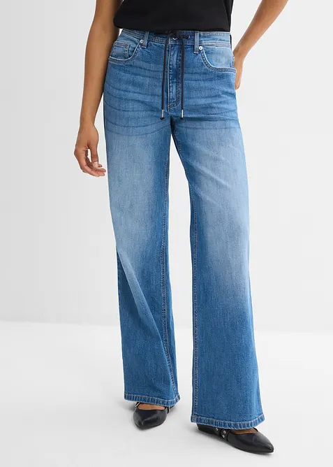 Straight-jeans Loose fit, High Waist, bonprix