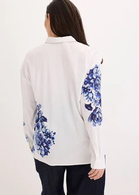 Skjorte i lett viskose, bonprix