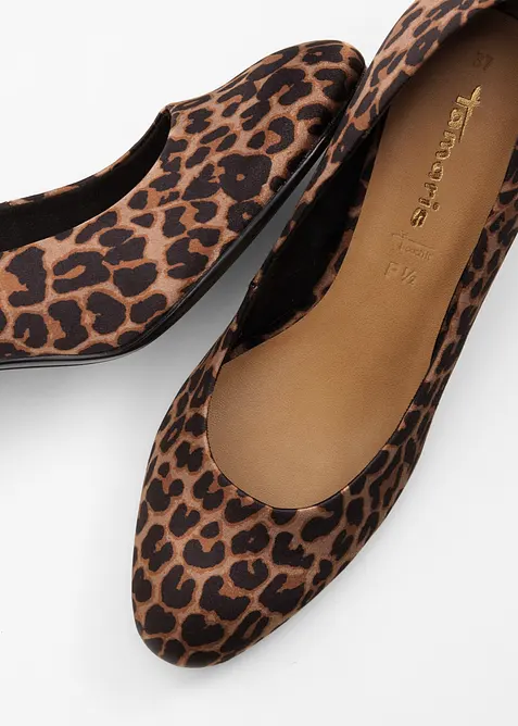 Pumps fra Tamaris i animal look, Tamaris