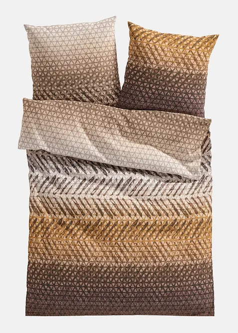 Sengesett med blomsterm&oslash;nster, bonprix