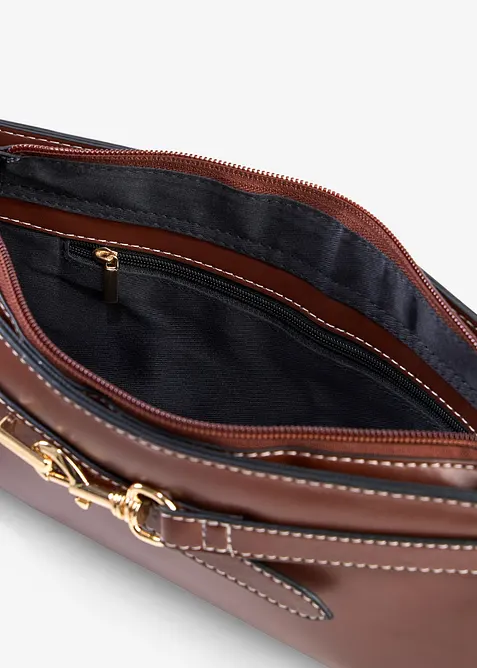 Skulderveske med spennedetalj, bonprix