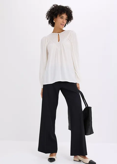 Tunika med broderier, bonprix