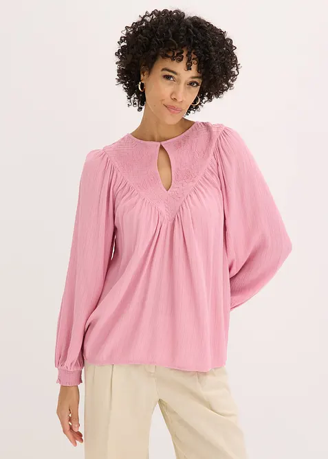 Tunika med broderier, bonprix