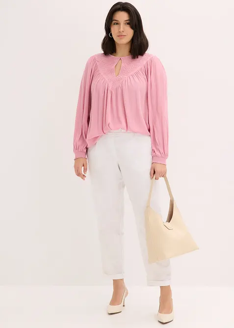 Tunika med broderier, bonprix