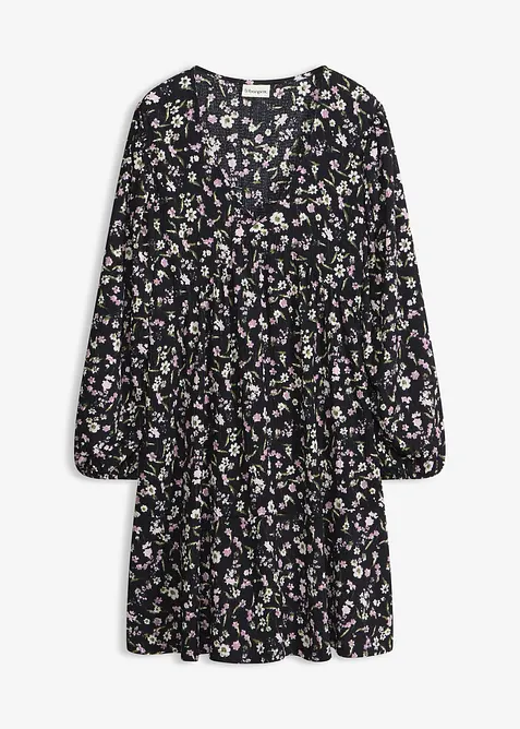 Jerseykjole i tunikalook, bonprix