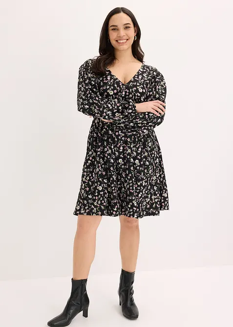 Jerseykjole i tunikalook, bonprix