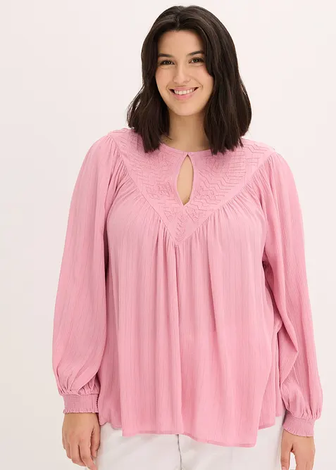 Tunika med broderier, bonprix