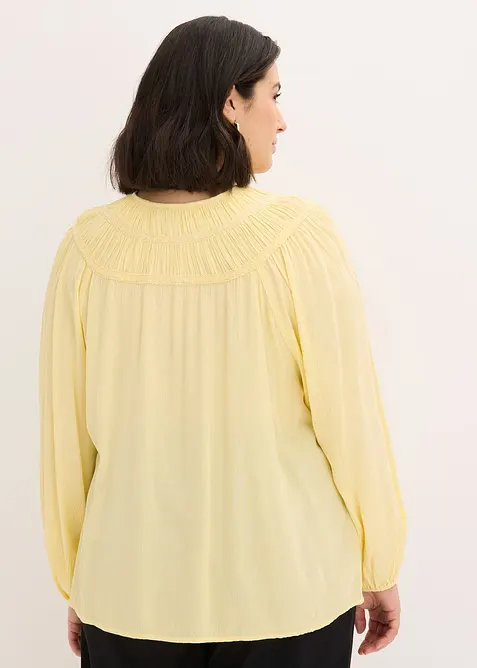 Tunika med blondeb&aring;nd, bonprix