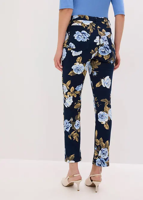 Stretchbukse i 7/8-lengde av bomull, bonprix