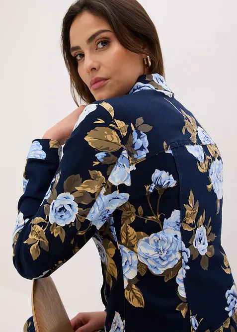 Jakke i bomullstwill, bonprix