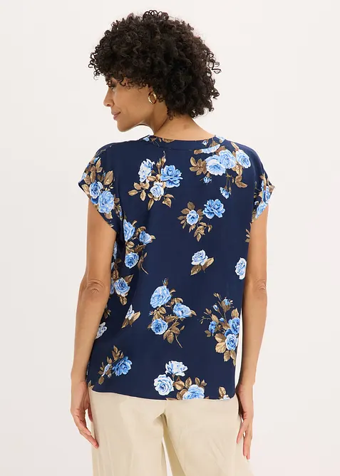 Tunika i b&aelig;rekraftig viskose, bonprix