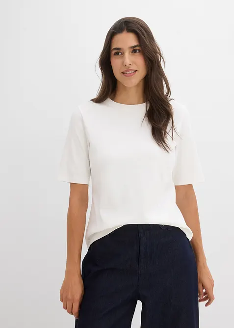 T-skjorte i 100% &oslash;kologisk bomull, bonprix