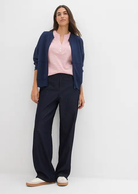 Topp i 100% &oslash;kologisk bomull, bonprix